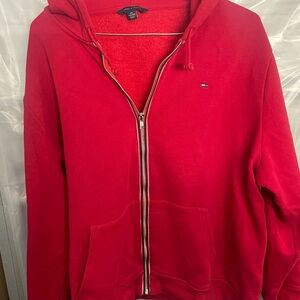 Tommy Hilfiger Vibrant Red Hoodie